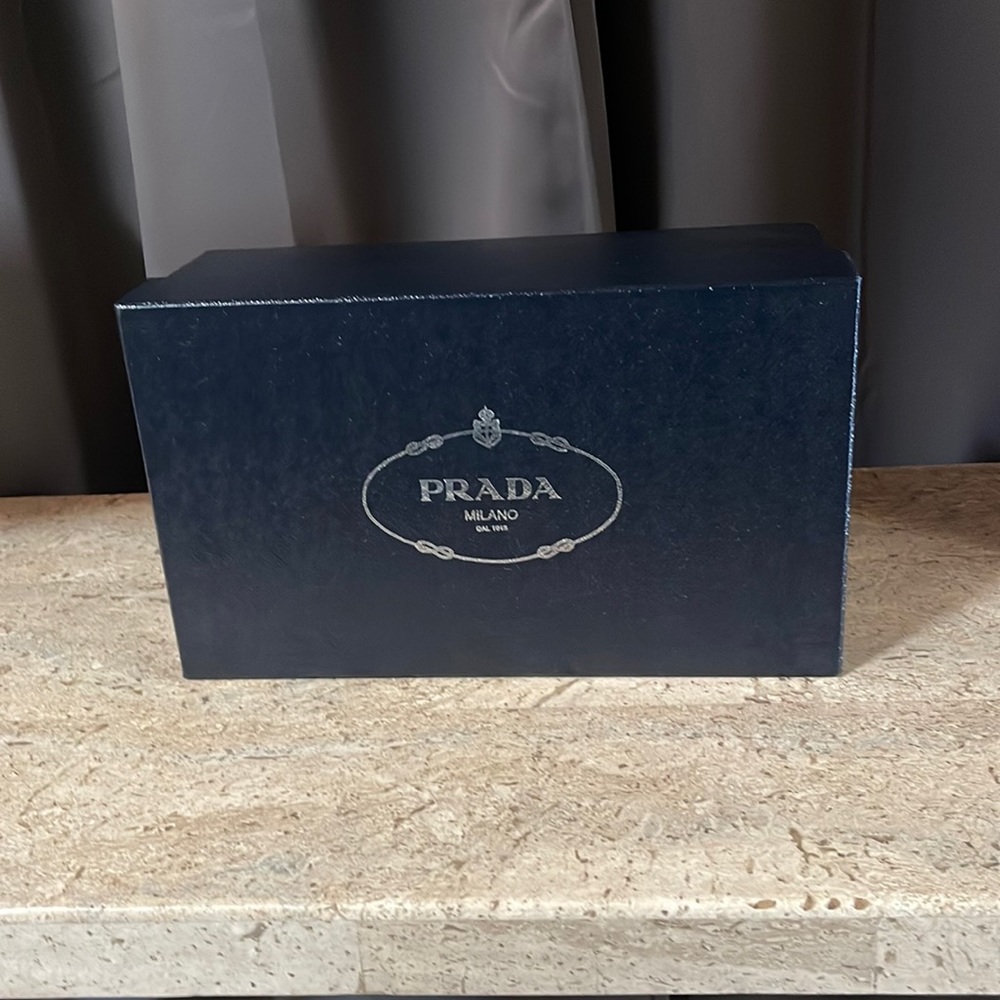 Prada Empty Shoe Box ( Authentic )